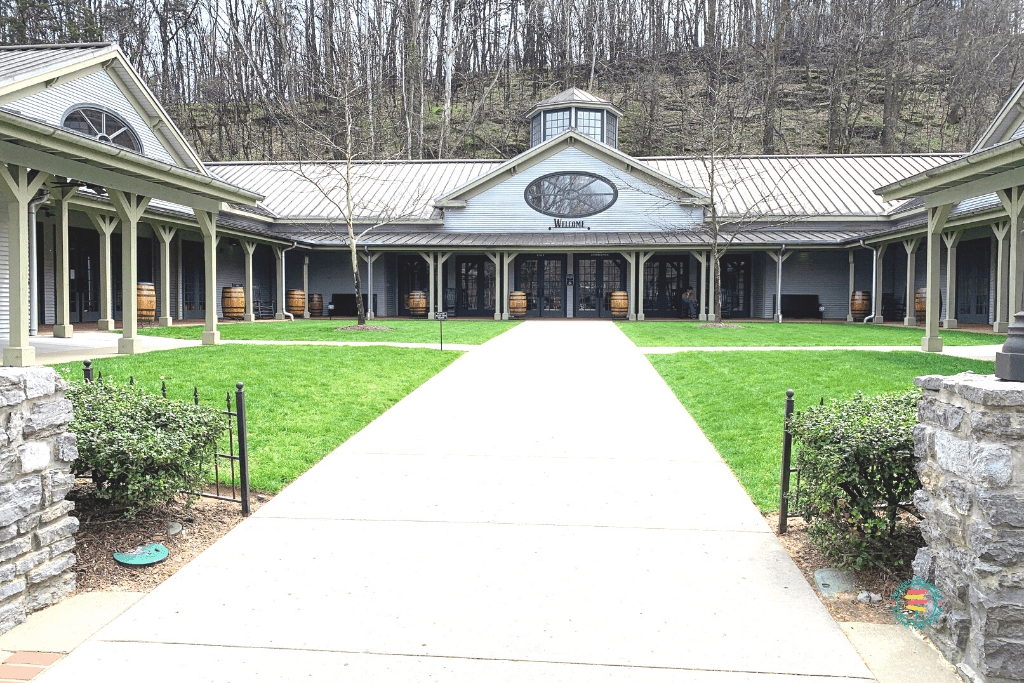 Front facade of Jack Daniel Distillery Welcome Center