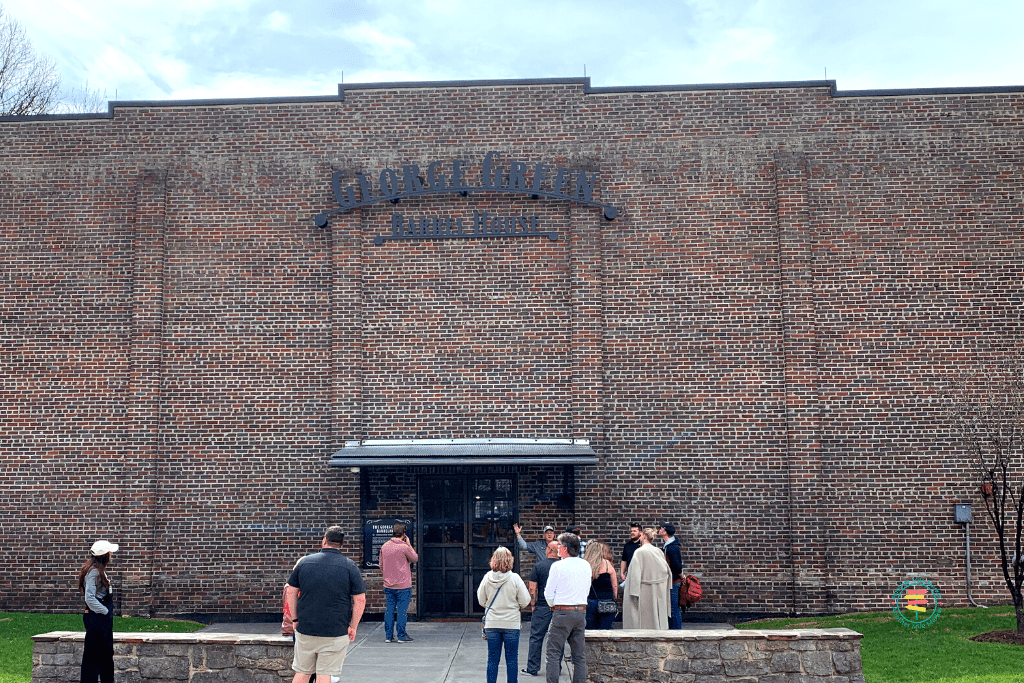 George Green Barrel House and home of the Jack Daniel Tasting Rooms