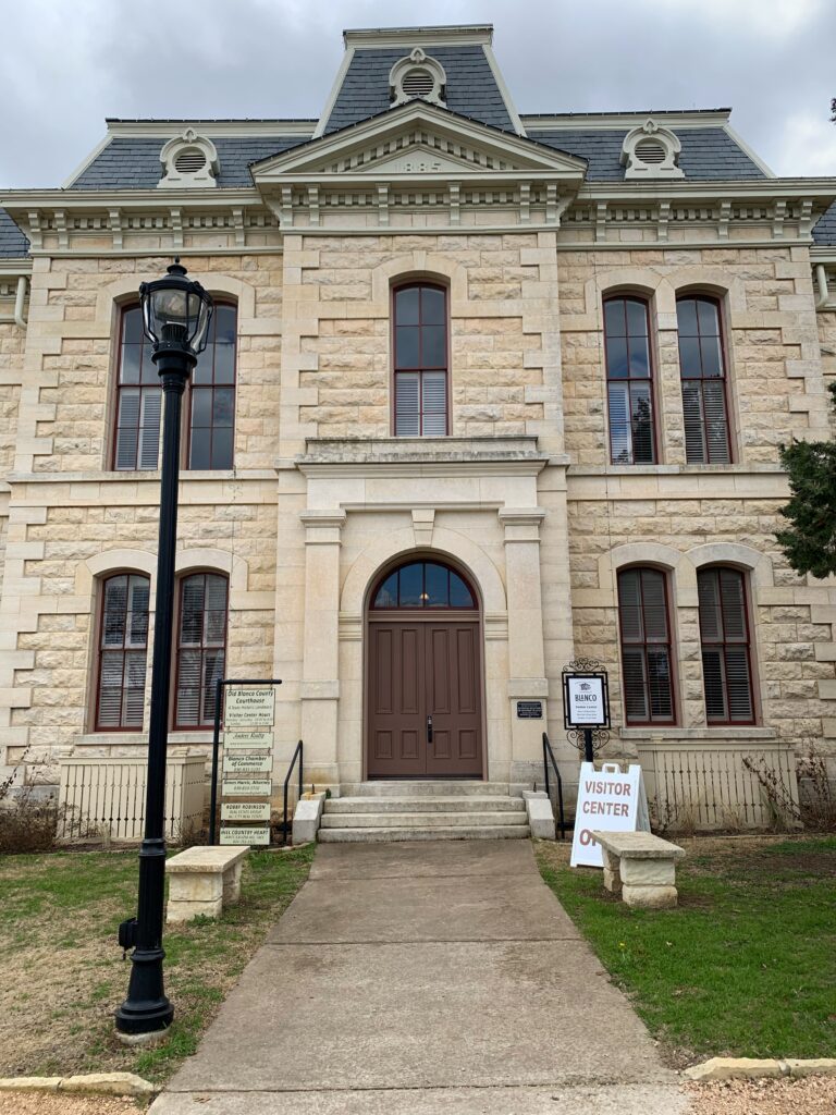 Old Blanco Courthouse